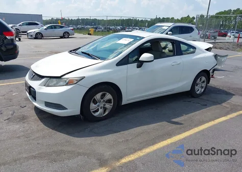 2013 Honda Civic Lx z USA, uszkodzony, nr VIN 2HGFG3B56DH521081